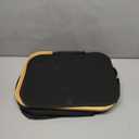 LONBET Laundry Basket with Lid, Made from Breathable Fabric | Aesthetic Clothes Hampers for Laundry with Side Handles & Sturdy Bamboo Frame (26 Gallons - Single, Black)