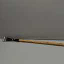 26.5 Inch Bark Spud Debarking Tool Long Steel Curved Blade Log Peeler Tools with Comfortable Wooden Handle, Bark Removal Stripping Tool for Logs Without Damaging Wood