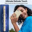 MOCCA Strong Magnetic for iPhone SE Case 2022/iPhone SE 2020 Case/iPhone 7 Case/iPhone 8 Case [Compatible with Magsafe] Slim Thin Translucent Matte Protective Cover Phone Case 4.7'', Light Gold