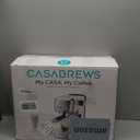 CASABREWS 3700 Essential Espresso Machine 20 Bar, Stainless Steel Cappuccino & Latte Machine with Steam Frother for Home, 43.9oz Water Tank, Coffee Gift for Women & Men, Silver