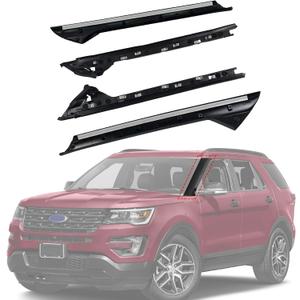 4 x Windshield A-Pillar Molding Trim,Outer & Inner Windshield Panel Molding Trim for 2011-2019 Ford Explorer Replaces 926-450,926-451,Driver Left & Passenger Right Side