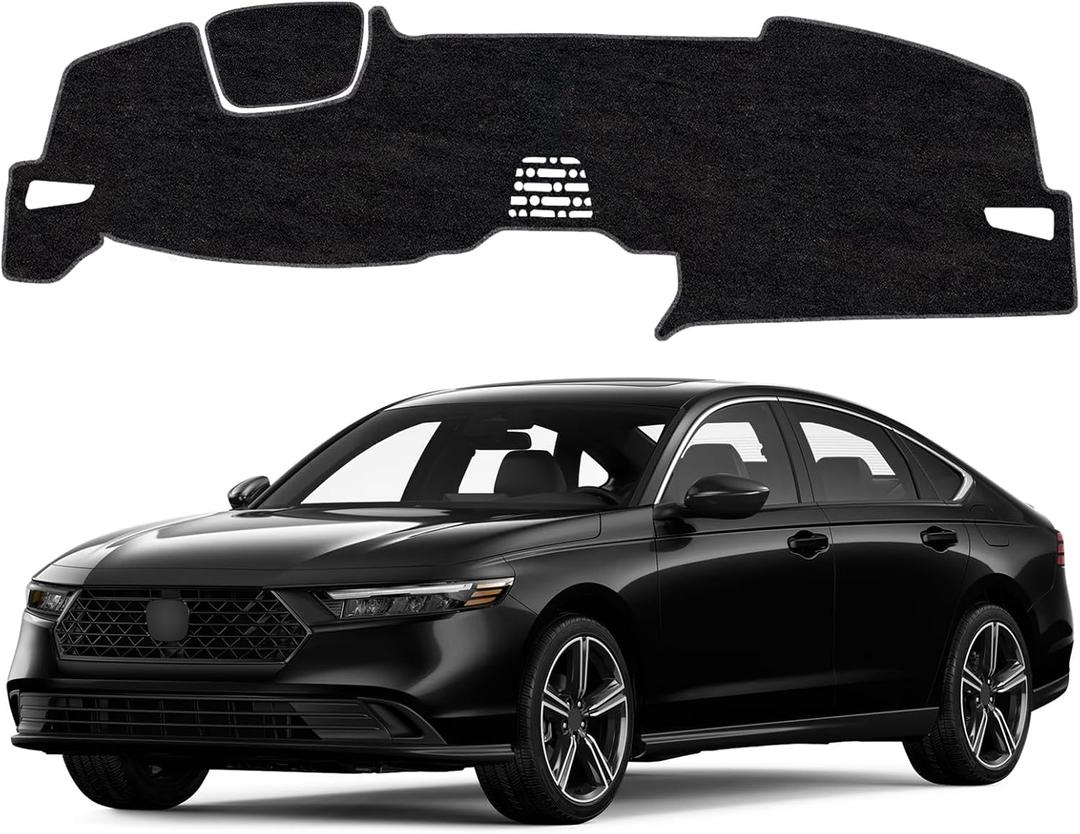 Dash Cover Mat for Honda Accord 2023 2024 2025 2026 Non-Slip Dashboard Cover Mat Sunshade UV Rays Protector Interior Accessories