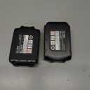2 x CHAUNVEN 3000mAh 18V Battery Replacement for Makita 18V Battery Compatible with 18 Volt BL1830B BL1840B BL1850B BL1860B BL1815B Battery (2 Packs)