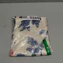 Square Tablecloth 54x54In Floral Table Cover 60x60In Washable Table Cover for Party Restaurant, Picnic, Indoor and Outdoor Dining, 54x54In, Red Flowers Ethnic Folk Style