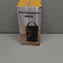 Small Space Heater for Indoor Use, Fast Heating Portable Desk Heater, Dual Power Modes, Timer & Overheat Protection  Personal Space Heater for Bedroom, Office, Home (BLACK)