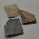 Umisleep 3 Pack Microfiber Hair Towel Wrap for Curly Hair, Super Absorbent Hair Drying Towel for Women, Kids, Hair Care Accessories, Hair Turban for Wet Hair (Grey, Camel, Brown)