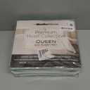Mueller Luxury 6 Piece Queen Sheet Set - Ultra-Soft 1800 Series, Cooling & Breathable Hotel Quality Bed Sheets, Deep Pocket up to 16" - Hypoallergenic, Wrinkle-Resistant, Oeko-TEX, Aqua (Queen, Aqua)