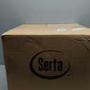 Serta ThermaGel Cooling, Pressure-Relieving Memory Foam Mattress Topper, 3 Inch, Twin Blue