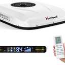 12V RV Air Conditioner, 11000BTU ONLY-43LBS Low-Profile Camper AC Unit, Ultra-Low Energy Use, 12 Volt DC Battery Powered Quiet AC for Off-Grid Camping, RVs, Vans, Trucks, Trailers (w/o heater)