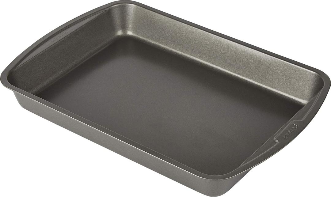 GoodCook Everyday Nonstick Steel Baking Pan , 14" x 10", Gray
