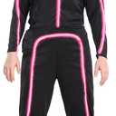 HSCTEK Light Up Child Stick Figure Costume (7-8, Pink)