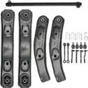 KAX Front End Suspension Kit for J-ee-p Grand Cherokee 99 00 01 02 03 04, Upper & Lower Control Arms Ball Joints Sway Bars Outer Tie Rods Adjusting Sleeve K640797 K640773-15pcs