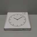 Careland Wall Clock 12 Inch Silent Non Ticking Battery Operated Time Teaching Quartz Home Colorful Read Learn Time Perfect for Teacher's Classrooms and Kid's Bedrooms (White-pinky)