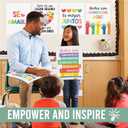 Hadley Designs 6 Spanish Classroom Decorations  Spanish Posters, Diversity Posters for Classroom, Todos Son Bienvenidos Poster, Cultura y Diversidad en Espaol, Colorful Themed Decor