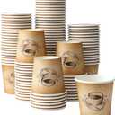 Clawsoff 600 Pack 4 oz Small Coffee Cups, Disposable Paper Espresso Cups for Hot/Cold Drinks, Office, Home, Shop, Event
