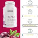 SUBSTANCE. Beetroot Boost Capsules - 4500mg per Serving, 30 Days Beet Root Capsules Supply  Beets Supplement with Vitamin-C & Manganese  Natural Nitric Oxide & Energy Booster Beet Root Powder  USA