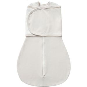 Swaddles for Newborns, Safe Sleep Swaddle Sack with Mesh Design, Breathable 100% Cotton Sleepsack New-Parent-Friendly 3-6 Month, 3-Way Adjustable Transitional Swaddle, Grey, M