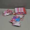 Winlyn 36 Sets Valentine's Day Decorations DIY Heart Bookmarks Valentine Craft Kits Blank Foam Bookmarks with Valentine Foam Stickers for Kids Classroom Activities Reading Party Favors Gift Exchange