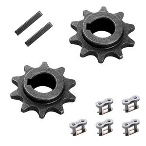 KAMIER 10 Tooth #40 41 420 Chain Front Sprocket 5/8" Bore for Predator 196cc 200cc 212cc 6.5hp Coleman CT200U CT200U-EX BT200X Baja Massimo Warrior MB200 Mini Bike KT196 Trailmaster Go Kart Cart Parts