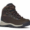 Columbia Women's Newton Ridge Plus Waterproof Amped Hiking Boot, Dark Brown, Size 5