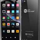 HIFI WALKER G7 Pro Portable Media Player with Android 13, 5.2" Touchscreen Music & Video Player with WiFi Bluetooth, Google Play Apps, Dual Camera, Speaker, 128GB Expandable Storage (Black, 160GB)