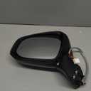 Left Driver Side Mirror Compatible with Toyota RAV4 2019 2020 2021 2022 2023 2024 Power Heated Turn Signal Blind Spot Door Rear View Mirrors 8 Pins White