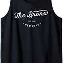 Classic Retro Vintage The Bronx New York Pride Tank Top, Black, Large
