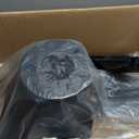 Spare Tire Holder Mounting Bracket Tire Carrier for Jeep Wrangler JK 07-18 with 3rd Third Brake Light Accessories 55397217AJ 68048581AA Aluminum Alloy Bracket (Smoke Lens)