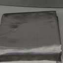 Niagara Sleep Solution King Grey Bed Sheet Set 4 Pieces Silky Smooth Bridal Satin Deep Pocket Fitted, Flat, 2 Pillow Cases Wrinkle Stain, Fade Resistant (Grey Satin, King)
