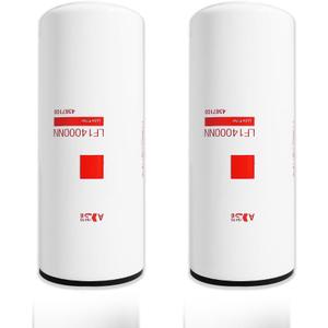 2PCS LF14000NN LF9080 Oil Filter/Lube Filter Compatible with Cummins ISX ISM QSX QSM QST ISX15 M11 Diesel EnginesReplaces 4367100 57746XD 600-211-1340 P559000 LF9001 BD7154