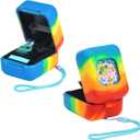 2 x YouKnow Silicone Case for Bitzee Magicals Interactive Toy Digital Pet and Case, Protective Skin Sleeve for Bitzee Virtual Electronic Pets Accessories (Case Only) (Colorful)
