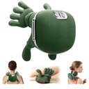 Neck Massager with Heat for Pain Relief deep Tissue, Bionic 4D Deep-Kneading Massage with Soothing Heat,Adjustable Intensity,Ergonomic Design for Home,Office,and Travel Relaxation