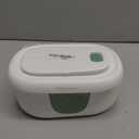 Momcozy New Baby Wipe Warmer, Large Capacity Wipe Dispenser Compatible with 60-80pcs,10-Min Fast Heating,4 Temperature Modes,Innovative Spring Design,Silicone&Top Seals,Even Heating,3-Level Nightlight (Green)