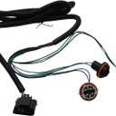 645-930 645-936 Rear Driver and Passenger Side Tail Turn Brake and Backup Light Harness With Sockets Replacement for Chevrolet Silverado 1500 2500 3500 HD, for GMC Sierra 3500 HD