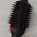 4-in-1 Hair Dryer Brush  Ionic Hot Air Brush for Women with 3 Heat Settings & 4 Speed Modes  Blow Dryer, Straightener, Curler & Volumizer  Lightweight Travel Styling Tool  1200W