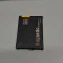 Aulumu G02 V2 Magnetic Wallet &Stand, Compatible with MagSafe, Adjustable Stand, Open ID Window, Magnetic Phone Wallet Stick on for iPhone 16/15/14/13/12 Series Black