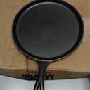 Lodge Cast Iron Griddle and Hot Handle Holder, 10.5", Black/Red