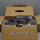 Neck Massager with Heat, Back Massager Deep Tissue, Electric 3D Kneading Massage Pillow for Pain Shiatsu Back and Shoulder Massager, Birthday Christmas Gift for Women Men Dad Mom (Black-button)