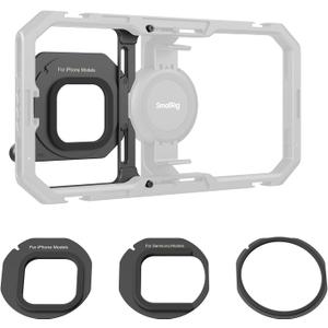 SMALLRIG 67mm Magnetic Filter Ring Adapter for Universal Mobile Video Cage 4597 4704 4596, Strong Magnetic Two-Way Attraction, for SMALLRIG 67mm Phone Magnetic Filter Series - 4843