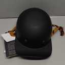 Baseball Motorcycle Helmet DOT Approved Helmets for Adults Motorcycle Half Helmet Universal Hat with Adjustable Quick Release Buckle, Bicycle Cruiser Scooter (X-Large, 7)