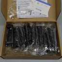 Ravinte 30 Pack Solid 3 Inch Center to Center Slim Square Bar Drawer Handles Kitchen Cabinet Handles Black Drawer Pulls Kitchen Cabinet Hardware Matte Black Dresser Pulls for Cupboard