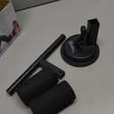 Sit Up Bar Assistant Device Self-Suction, Portable Adjustable Situp Foot Holder, Ab Workout Equipment Support Rode, Positions for Home Workout