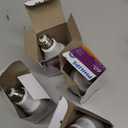 Philips LED 4 Pack A19 Soft White Dimmable Warm Glow LED, 2200-2700 Kelvin, 800 Lumen, 8.8W=60W, E27 Base