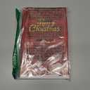 Artscope Christmas Oh Holy Night Merry Bright Jesus Wreath Throw Pillow Covers 12x20 Inch Set of 4, Winter Hoilday Christmas Decoration Pillow Cases for Home Sofa Couch Decor-Grey