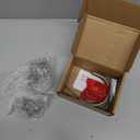 KAMANINA Decorative Curtain Drapery Holdbacks for Wall, Antique Silver Curtain Tiebacks Holders with Screws Wall Mounted for Drapes Window Home Decoration, Twisted Cage Finials, 1 Pair/2 Pack, Small