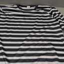 SHUIANGRAN Men's Striped T-Shirt Sport Cotton Shirts Classic Fit Casual Pullover Long/Short Sleeve Crew Neck Striped Shirts, Small