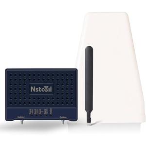 Cell Phone Boosters Cell Booster Up to2500 sq ft Band 66/25/2/4/5/12/13/17 Cell Phone Signal Booster for Home Office All U.S. Carriers FCC Approved