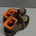 WYJXFHL Steel Toe Boots for Men Women Comfortable Puncture Proof Safety Work Shoes for Indestructible Construction Working and Daily Wear (8 Women/6.5 Men, Brown)