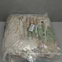 MYSKY HOME Sectional Couch Cover Khaki Geometric Abstract Sofa Covers for Sectional Sofa L Shape Chenille Couch Protector for Dogs Pets Couch Throw Cover Washable Durable for Home Decor, 91" X134"