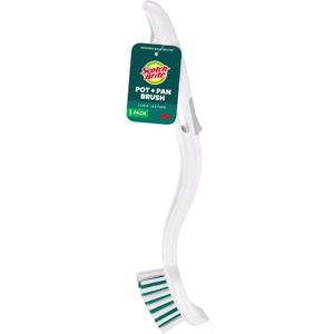 Scotch-Brite Pot Pan & Dish Brush, Scrub Brushes for Cleaning Kitchen and Washing Dishes, Count of 4